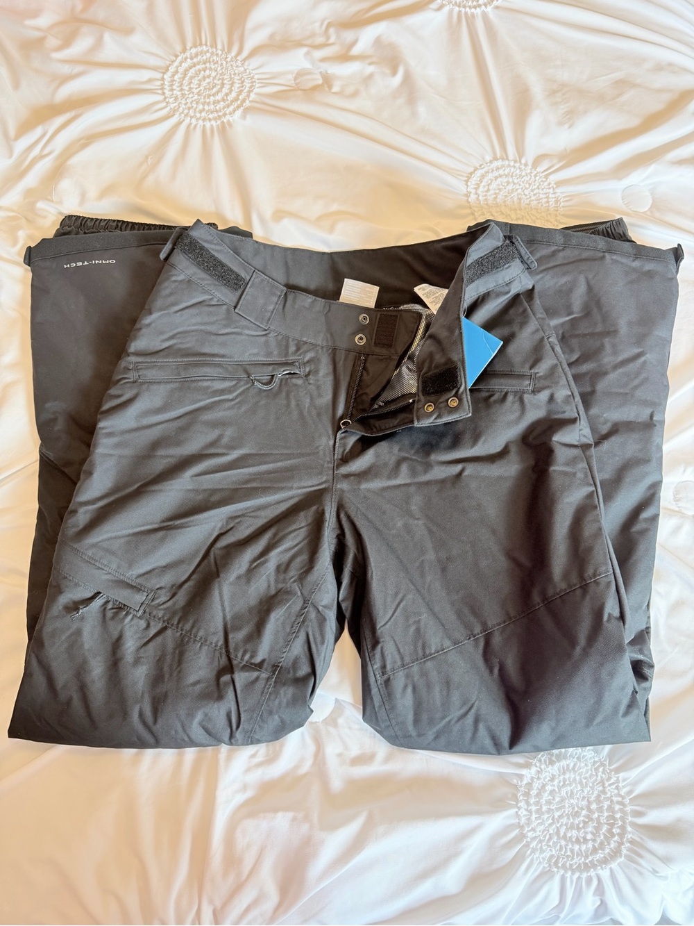 Columbia Black Omni-Tech Waterproof Pants